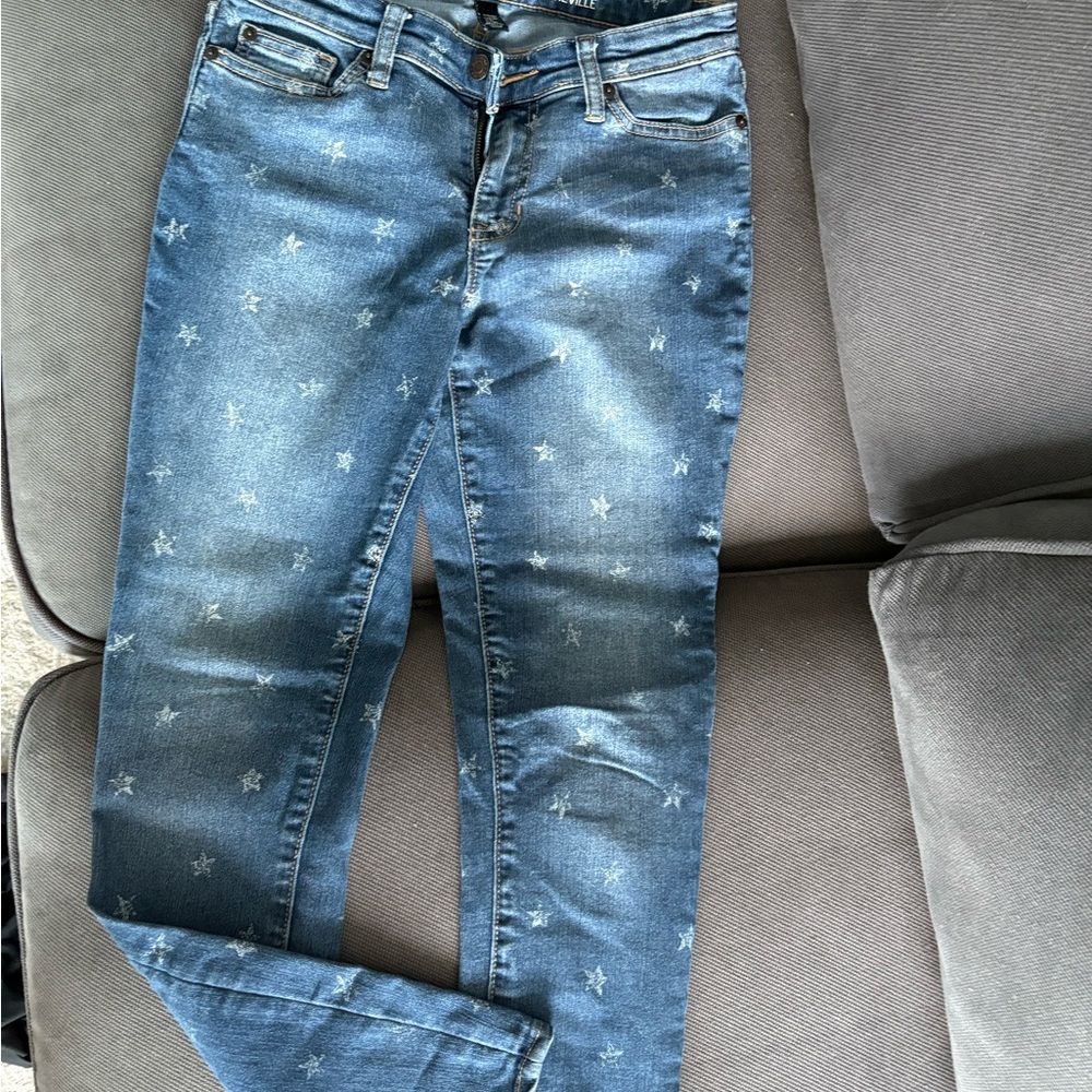 GAP Blue Skinny Jeans with stars ⭐️